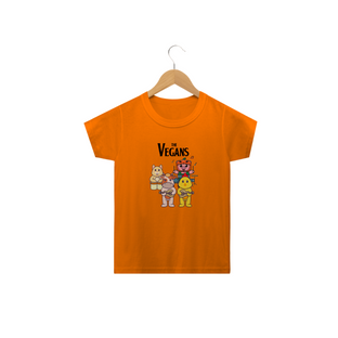 Nome do produtoCamiseta The Vegans. Tam:  2 ao 14.