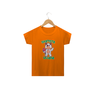 Nome do produtoCamiseta Skatista vegana. Tam: 2 ao 14.