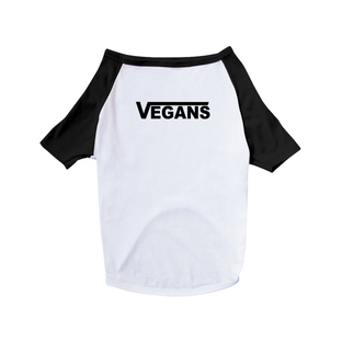 Nome do produtoCamiseta Pet VEGANS