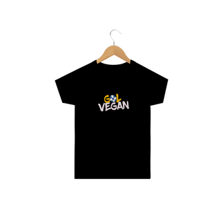 Camiseta Gol vegan. Tam: 2 ao 14.