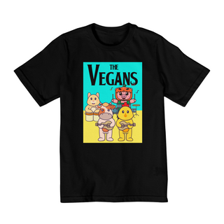 Camiseta The Vegans. Tam: 2, 4, 6 e 8.