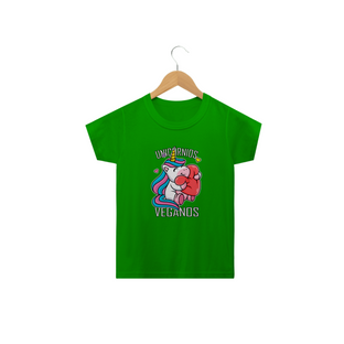 Nome do produtoCamiseta Unicórnios veganos. Tam: 2 ao 14.