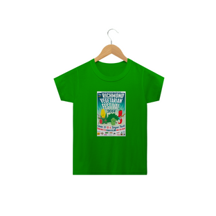 Nome do produtoCamiseta Richmond Vegetarian Festival. Tam: 2 a 14.