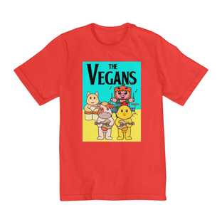 Nome do produtoCamiseta The Vegans. Tam: 2, 4, 6 e 8.