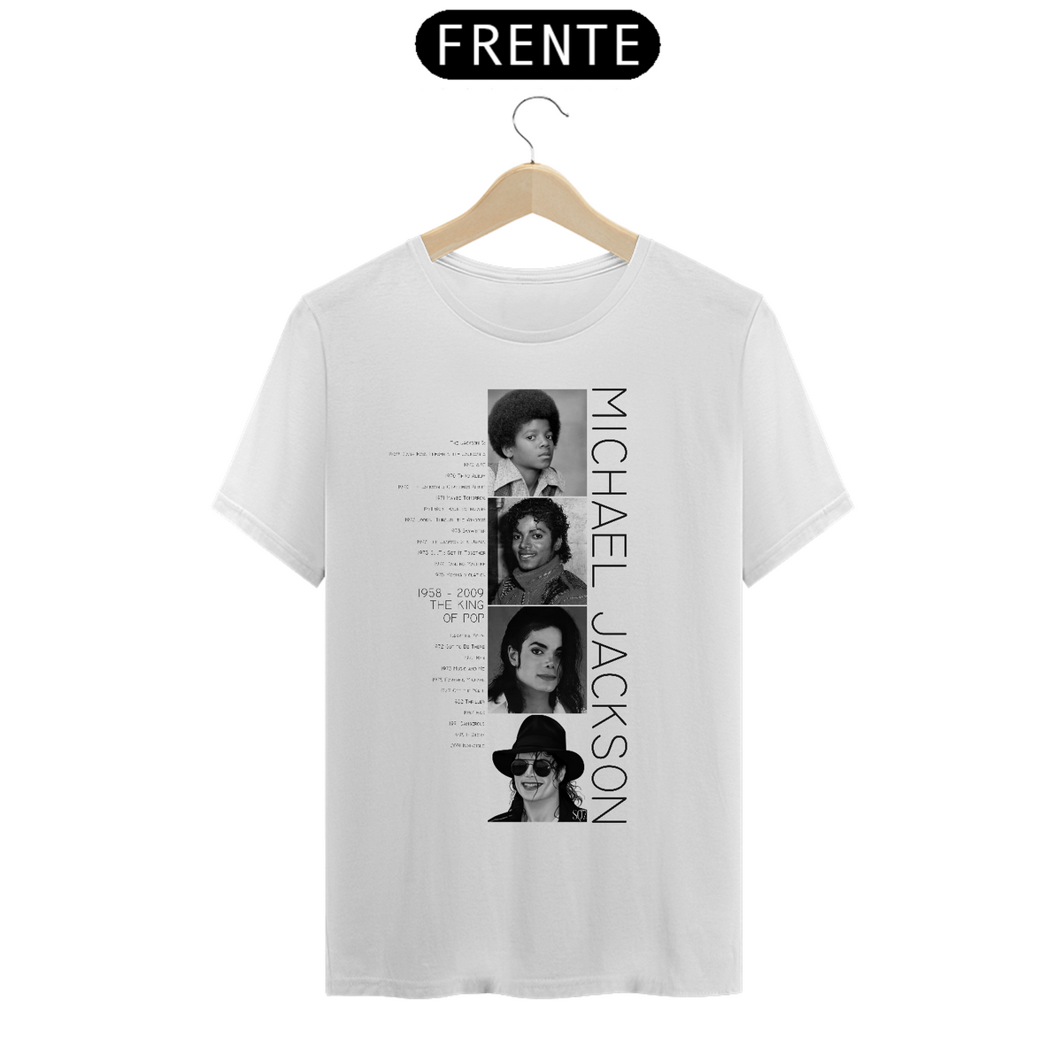 Nome do produto: Camiseta Michael Jackson