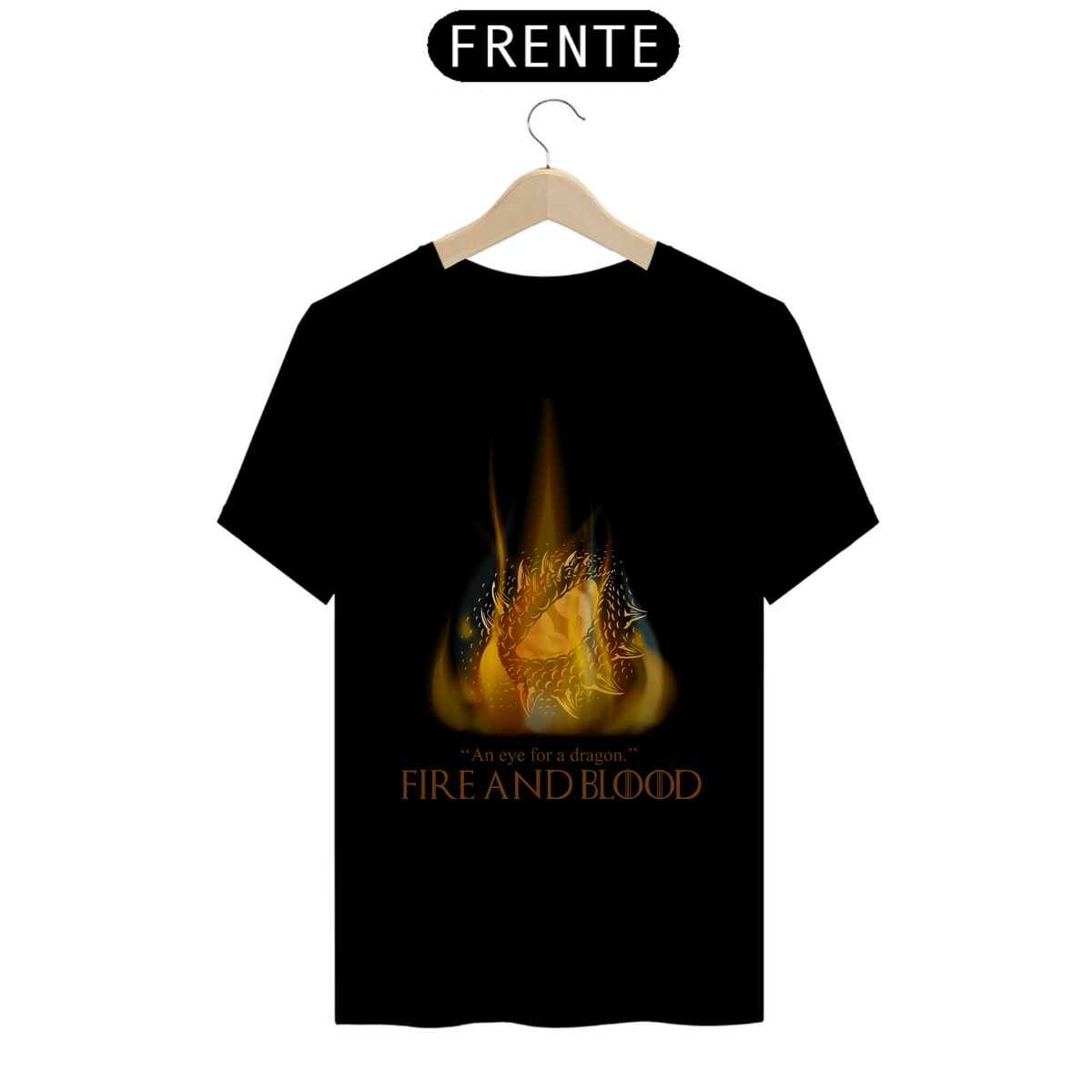 Nome do produto: Camiseta Fire and Blood