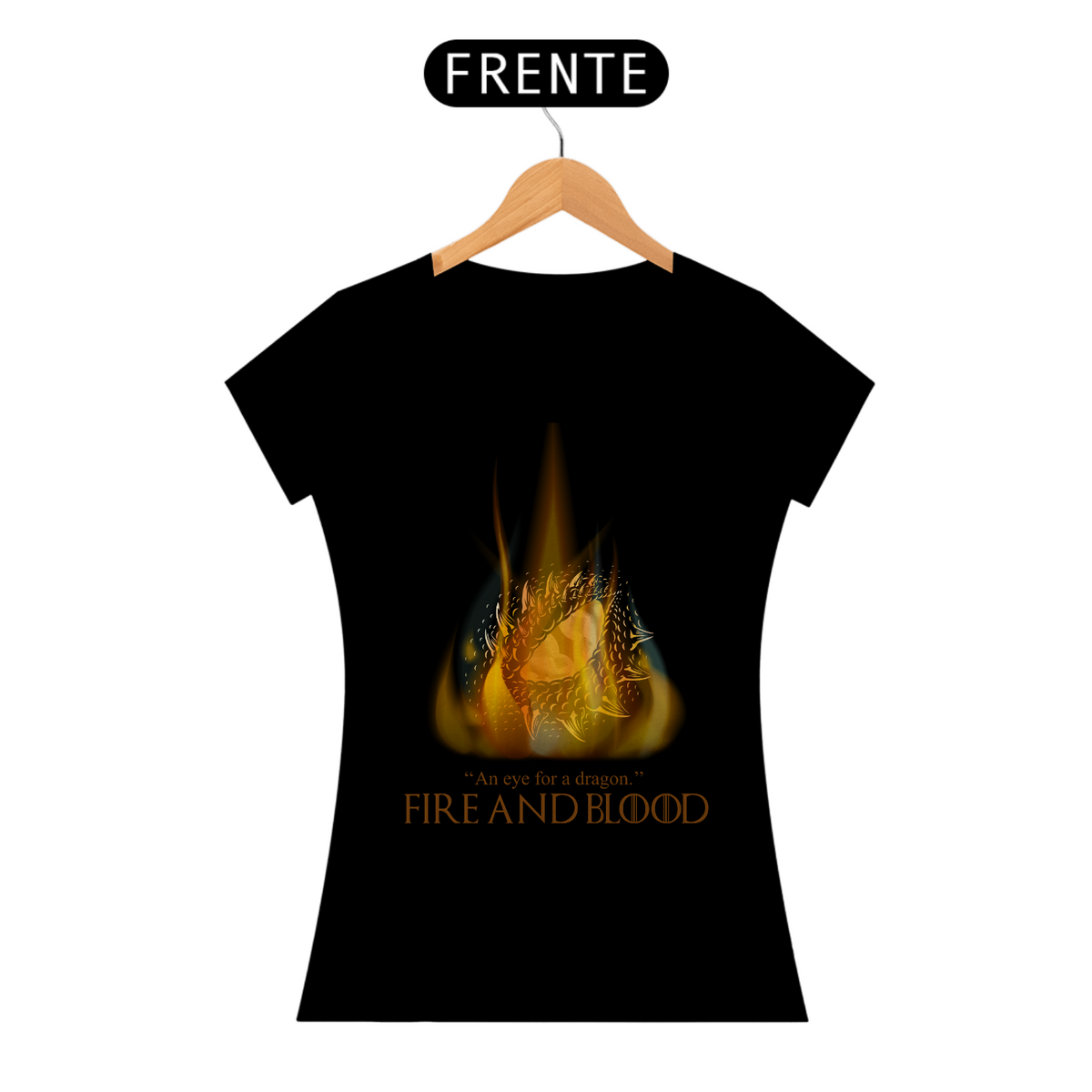 Nome do produto: Camiseta Fire and Blood