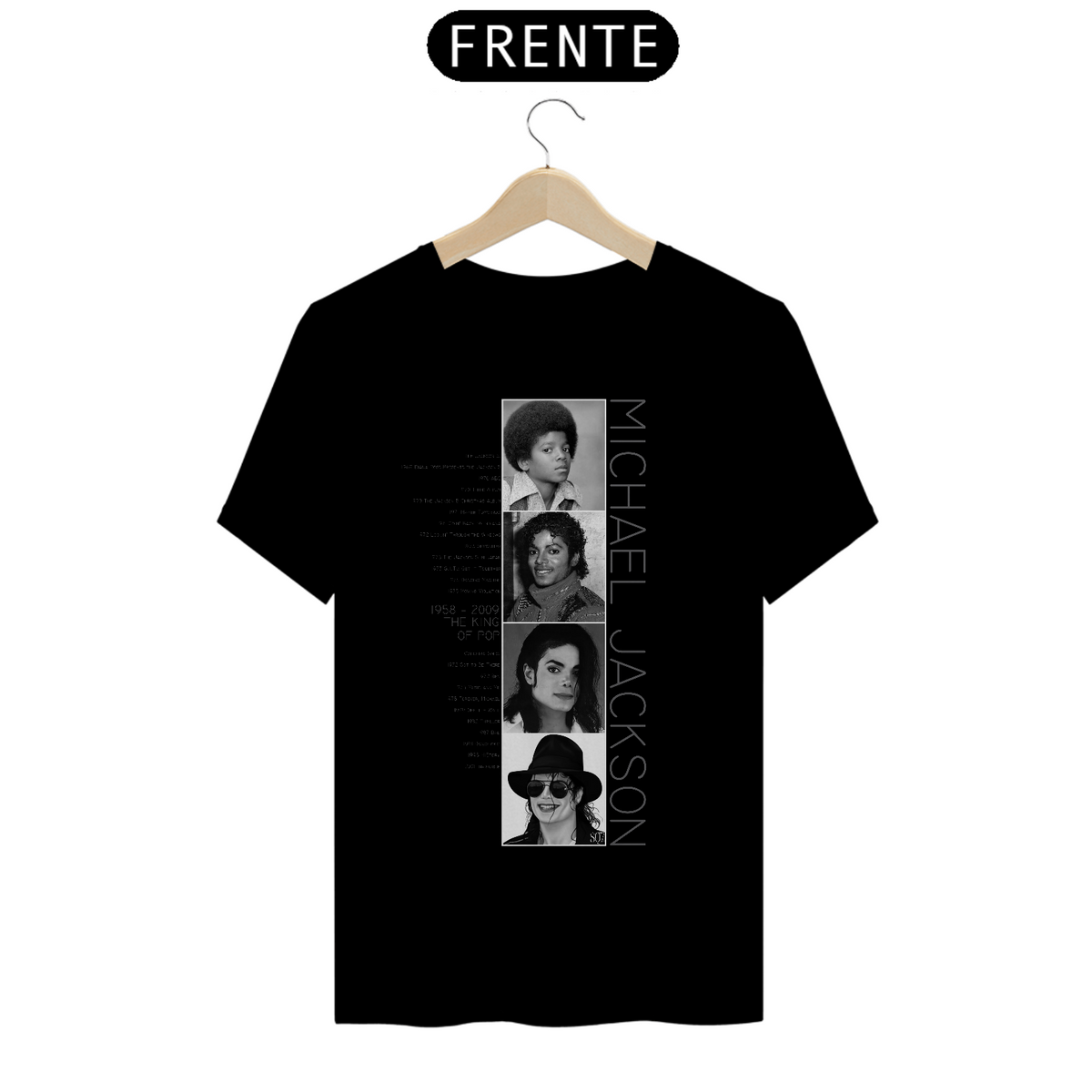 Nome do produto: Camiseta Michael Jackson