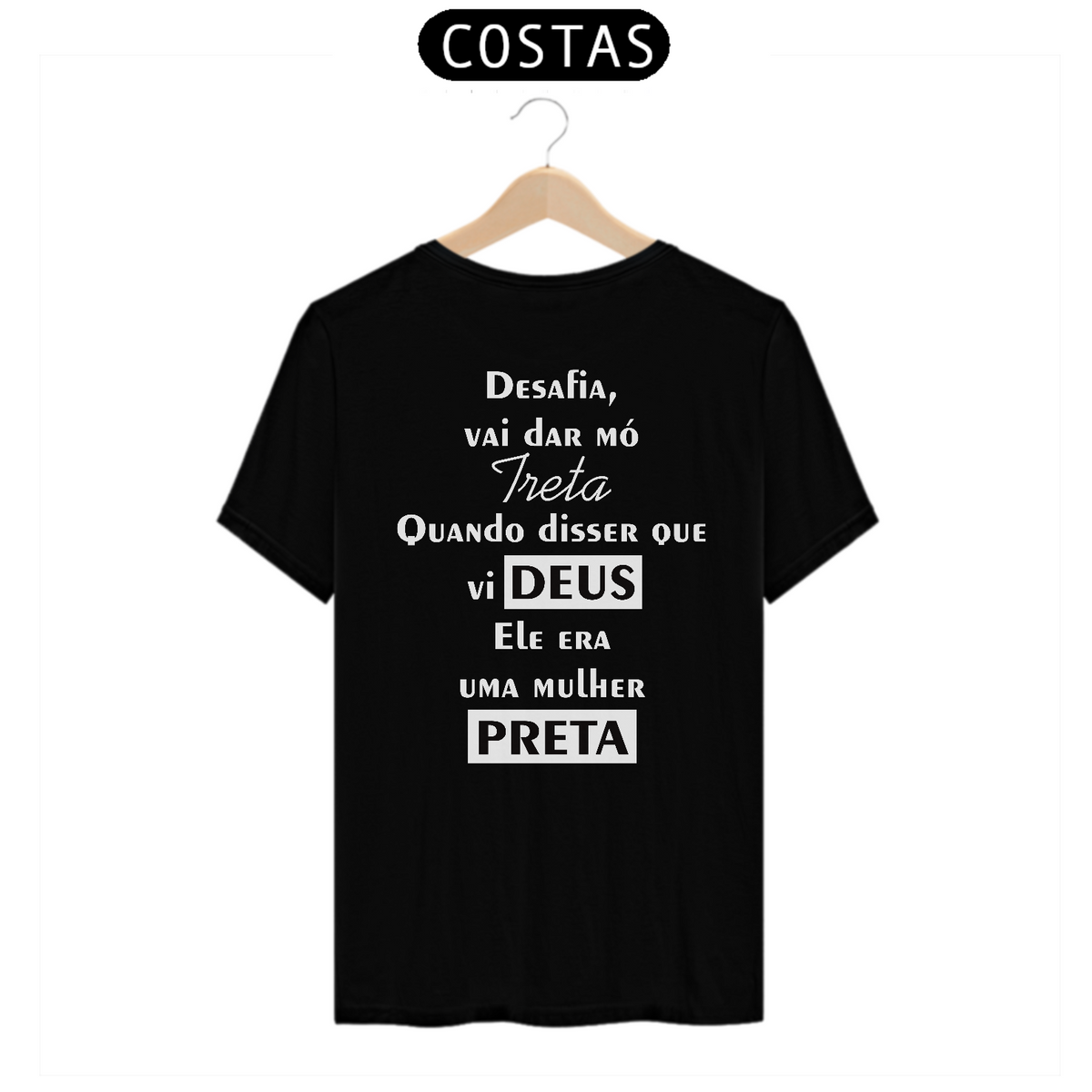 Nome do produto: Camiseta Frase