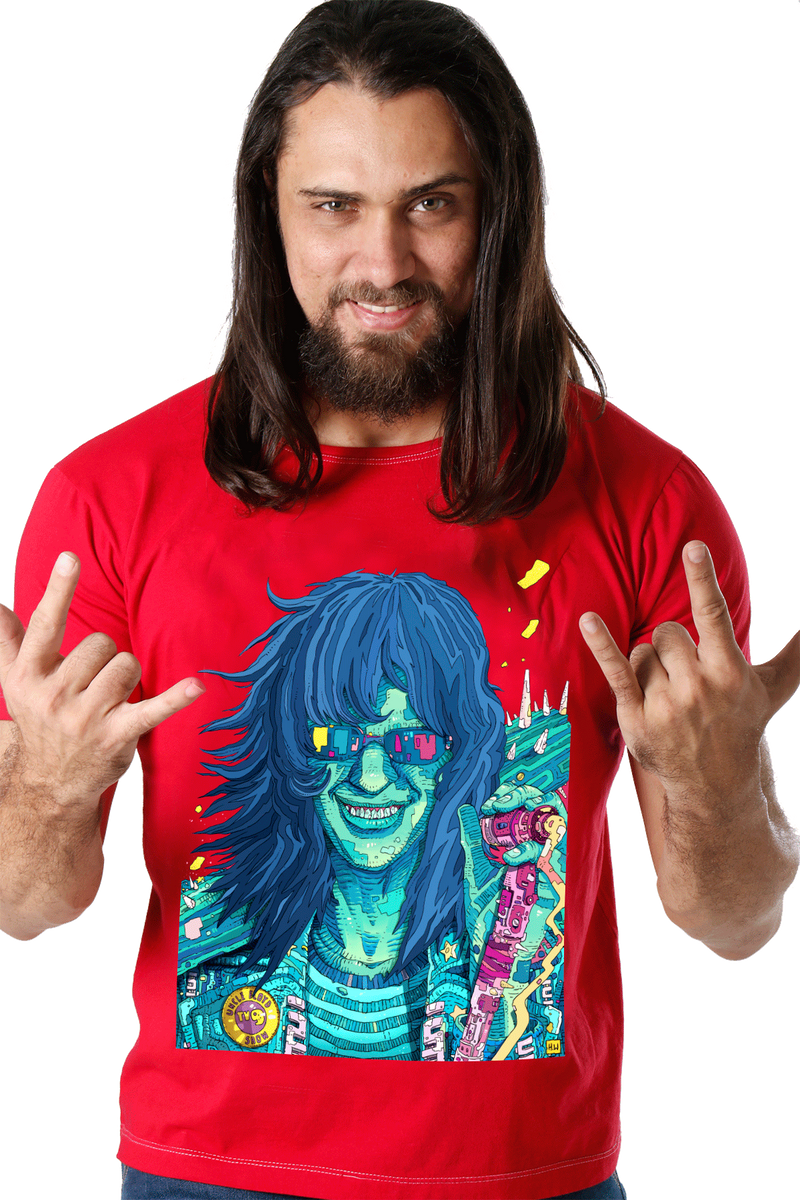 Nome do produto: Camiseta Joey Ramone