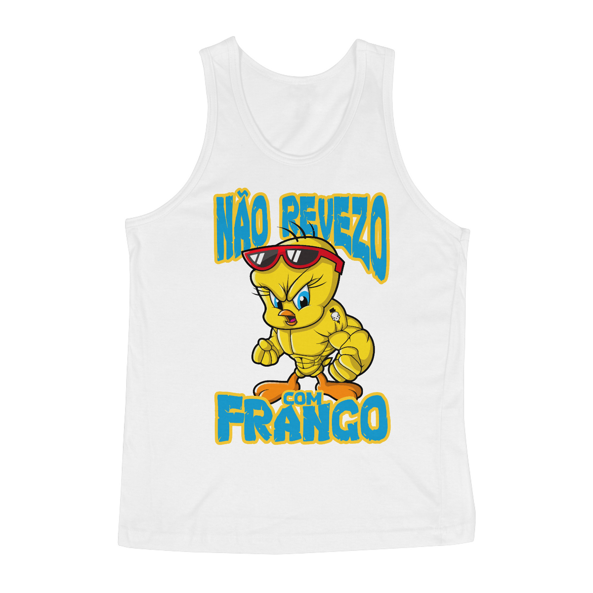 Nome do produto: CAMISETA REGATA MAROMBA VAZA FRANGO