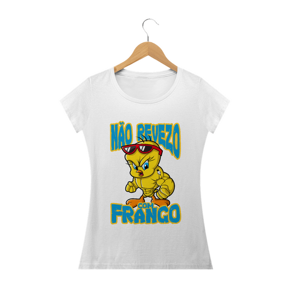 CAMISETA BABY LOOK MAROMBA VAZA FRANGO