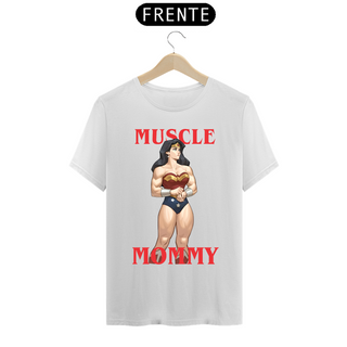 CAMISETA MAROMBA MULHER MARAVILHA MUSCLE MOMMY