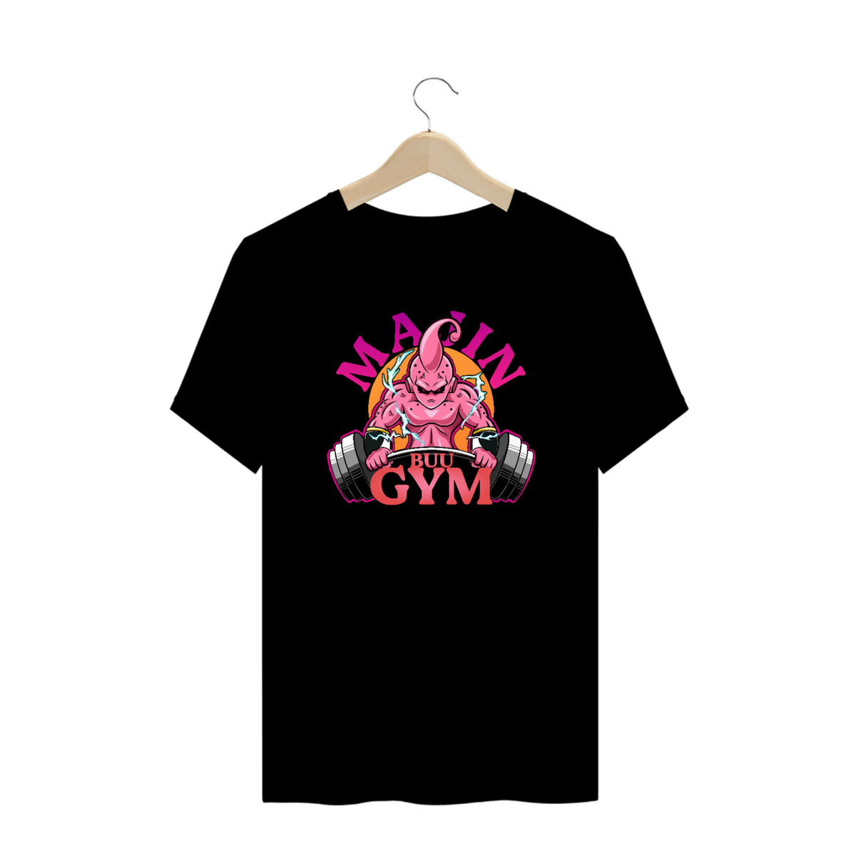 Nome do produto: CAMISETA PLUS SIZE MAROMBA MAJIN BUU V2