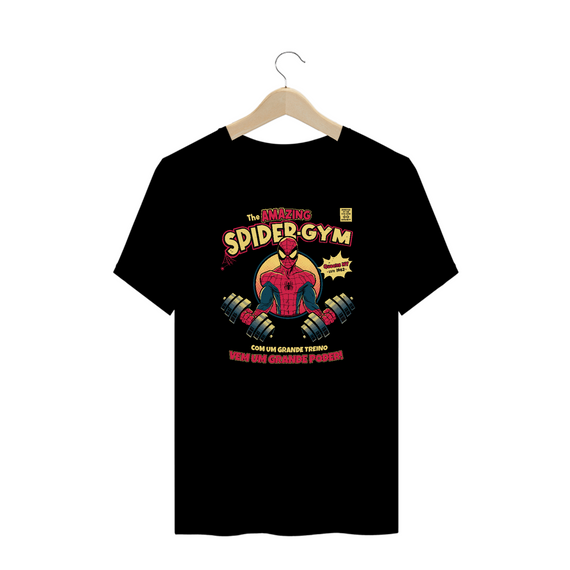 CAMISETA PLUS SIZE MAROMBA SPIDEY-GYM V2