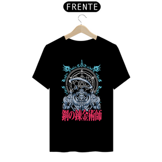Fullmetal Alchemist Brotherhood Anime T Shirt 100% Algodão