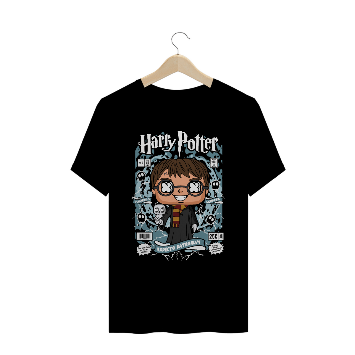 Nome do produto: CAMISETA HARRY POTTER COMICS