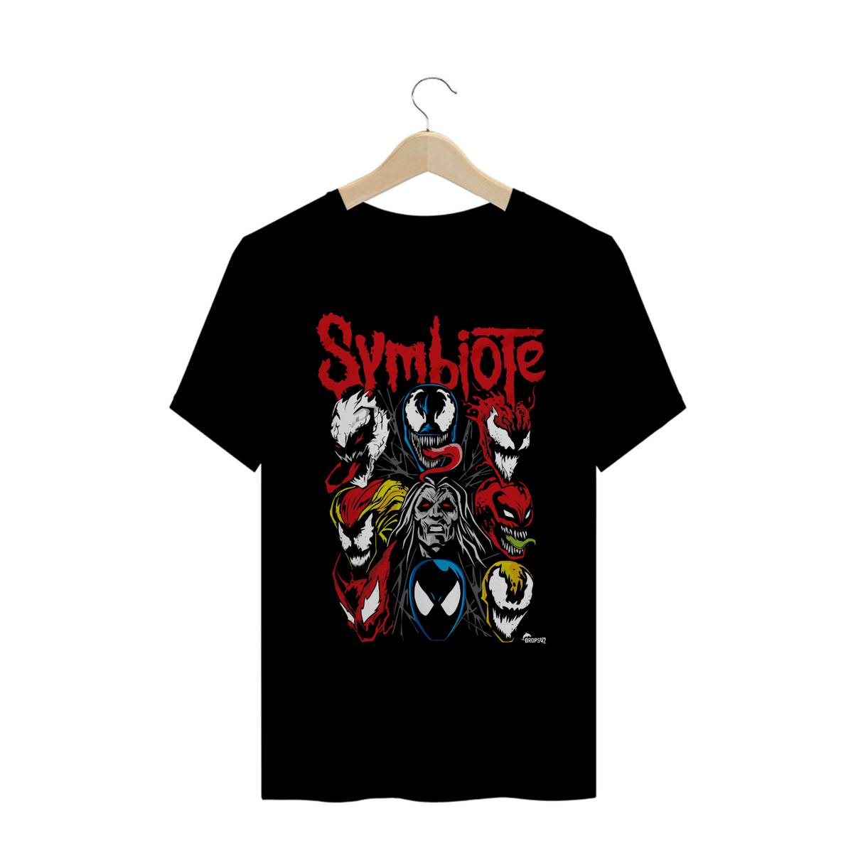 Nome do produto: CAMISETAS SIMBIONTES