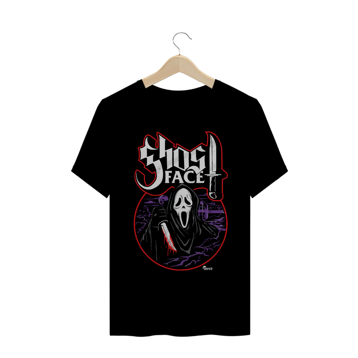 Nome do produto: CAMISETAS GHOST FACE