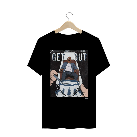 CAMISETA SONATA DO MEDO GET OUT