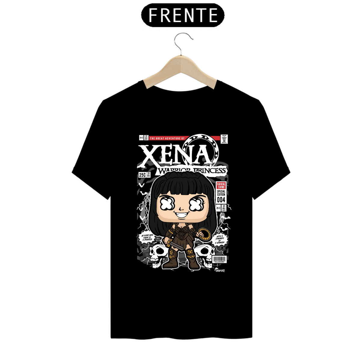 Nome do produto: CAMISETA FUNKO XENA