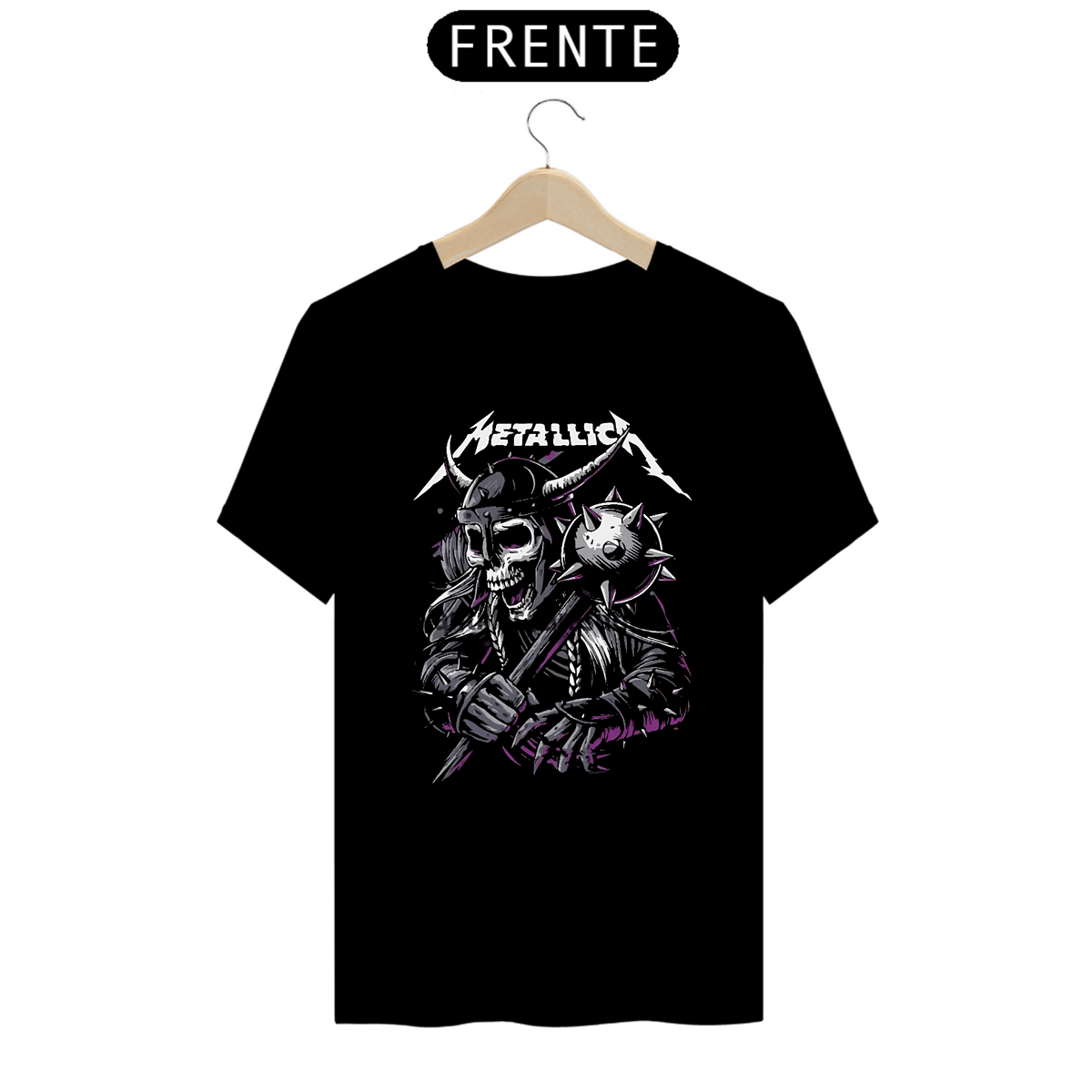 Nome do produto: CAMISETA METALLICA VIKING