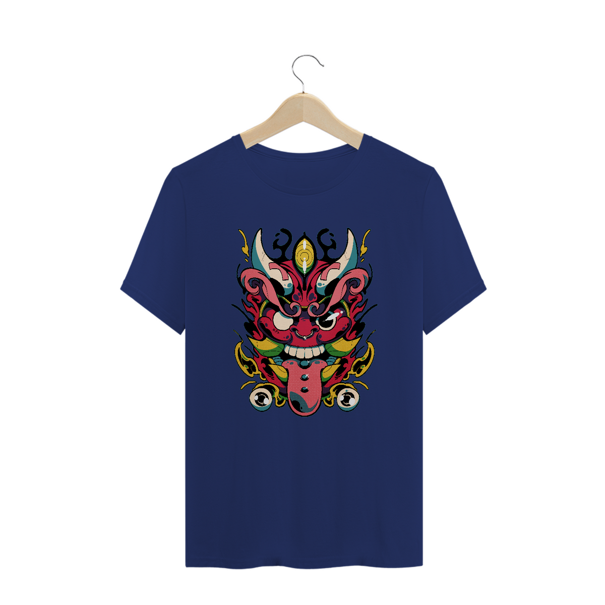 Nome do produtoCamiseta Plus Size Daruma Mask