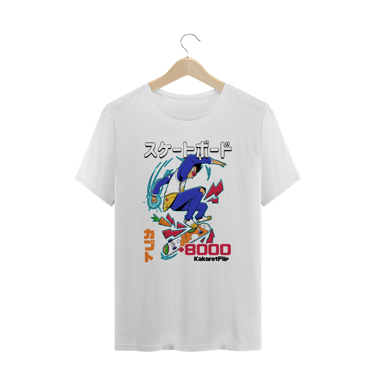 Nome do produtoCamiseta Plus Size Vegeta SK8