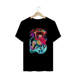 Nome do produtoCamiseta Plus Size Luffy Red Hawk