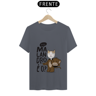 Nome do produtoT-SHIRT Malando é o? (escuro)