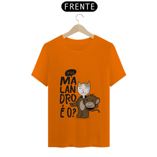 Nome do produtoT-SHIRT Malando é o? (escuro)