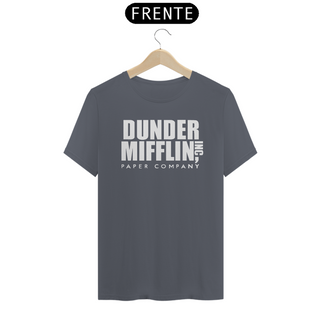 Nome do produtocamiseta dunder mifflin - logo grande