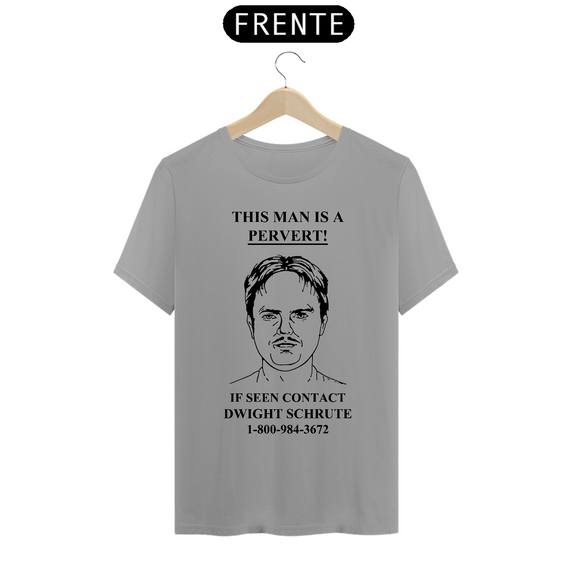 Camiseta the office - dwight pervert