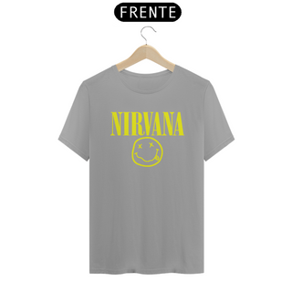 Nome do produtocamiseta nirvana - logo amarelo