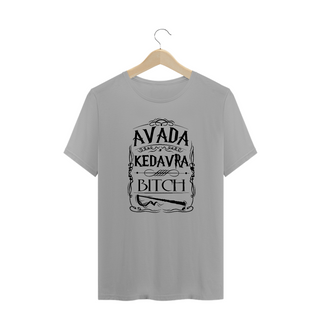 Nome do produtocamiseta avada kedavra - harry potter - branca