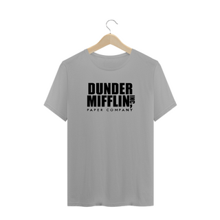 Nome do produtocamiseta dunder mifflin - branca