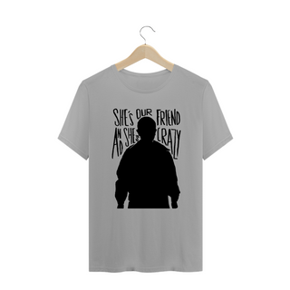 Nome do produtocamiseta stranger things - crazy (white)