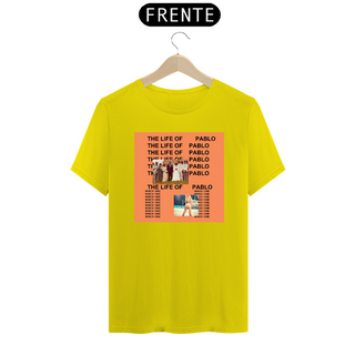 Nome do produtocamiseta kanye west - life of pablo (colors)