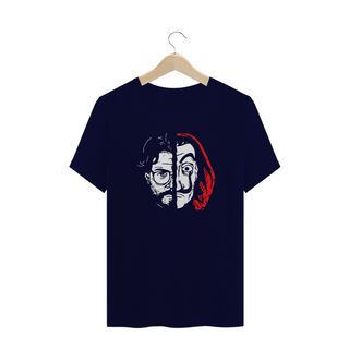 Nome do produtocamiseta la casa de papel - faces