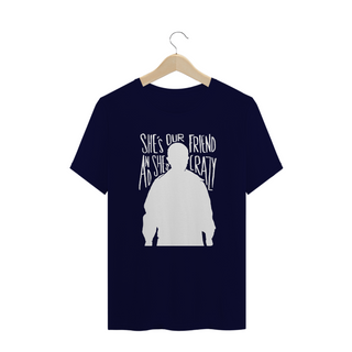 Nome do produtocamiseta stranger things - crazy (white)