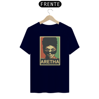 Nome do produtoCamiseta Aretha Franklin - Clássica 