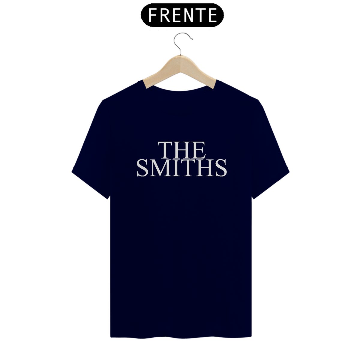 Nome do produto: camiseta the smiths - azul marinho