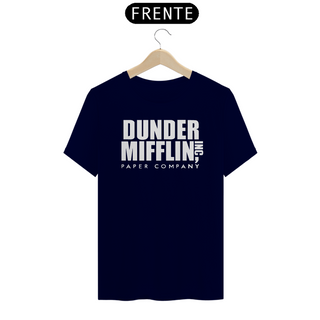 Nome do produtocamiseta dunder mifflin - logo grande