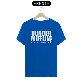 Nome do produtocamiseta dunder mifflin - logo grande