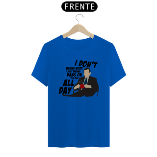 Nome do produtocamiseta the office - i dont wanna work