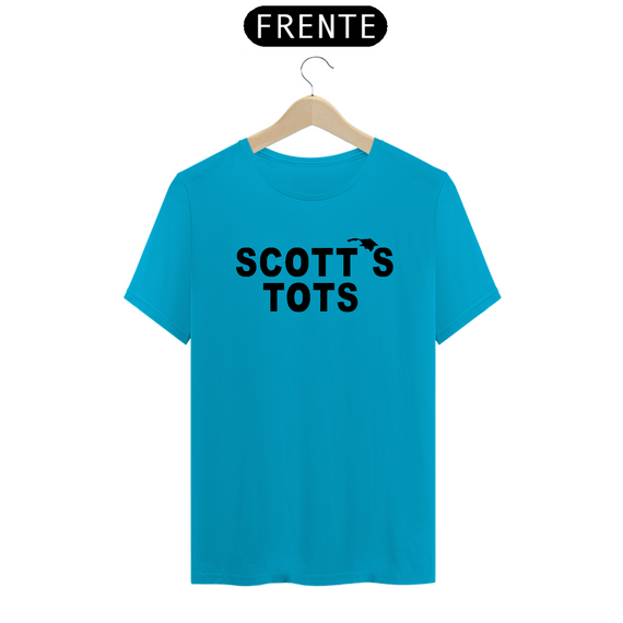 camiseta the office - scotts tots - turquesa