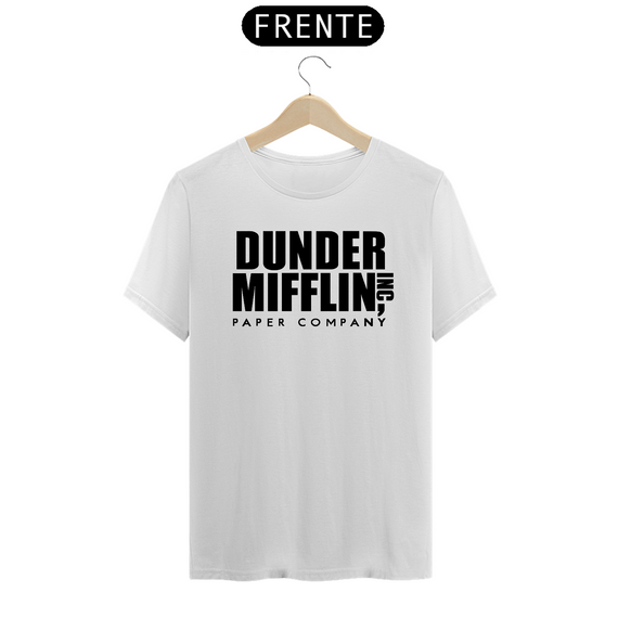 camiseta dunder - the office branca