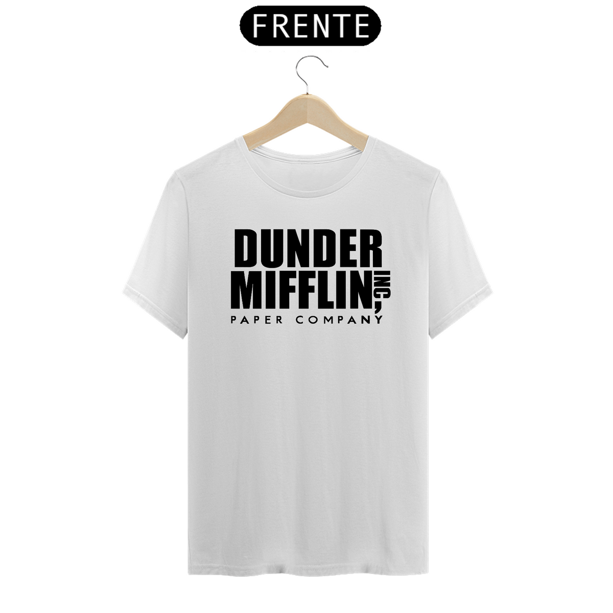 Nome do produto: camiseta dunder - the office branca