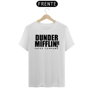 Nome do produtocamiseta dunder - the office branca