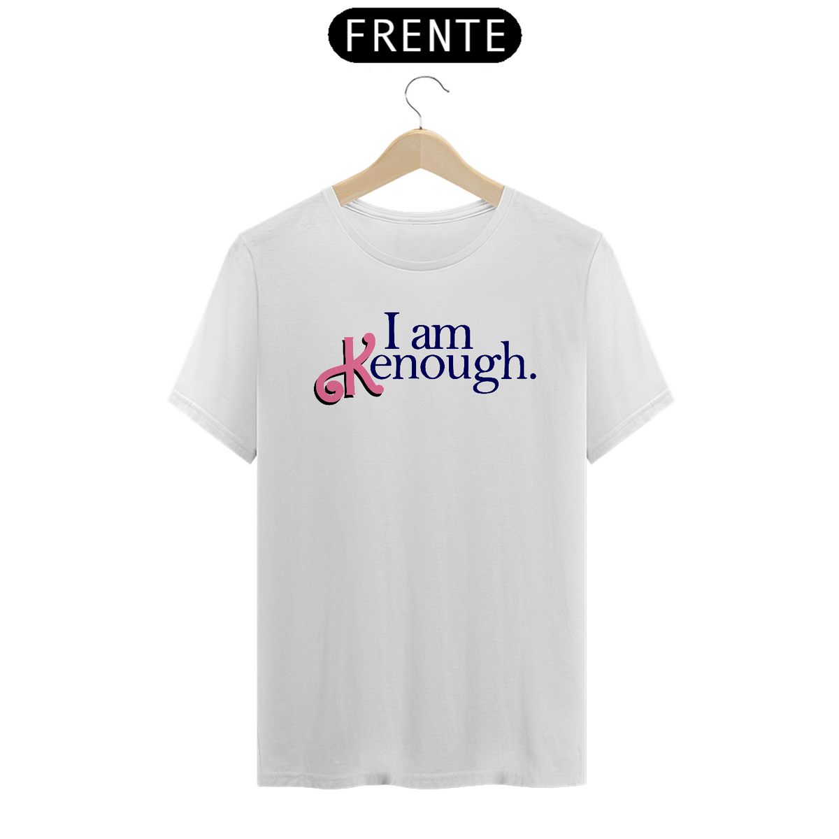 Nome do produto: camiseta kenough - logo azul